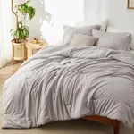 Bedsure Queen Comforter Set - Taupe
