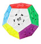 AdiChai High Seed Stickerless 3x3 Megaminx Speed Cube Puzzle