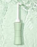 ELECTOMANIA Portable Jet Spray for Toilet - 500ML Portable Bidet - Retractable Handheld Bidet - Portable Angled Nozzle Spray for Travel, Outdoor,Camping (Green)