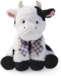 Bearington Lil' Gilly Cow 12 Inch Cute Stuffed Animal - Cow Plush - Stuffed Cow Plush Fluffy Cow Stuffed Animal