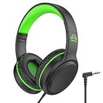 UKELALA Green Wired Headphones for 