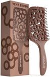 FRAMAR Chocolate Vented Hair Brush 