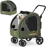 PAWZIDEA Dog Stroller for Large Dog
