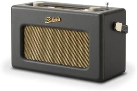 Roberts Revival iStream 3L Tragbares Radio, Dab+/FM/Bluetooth/WiFi, kohlegrau