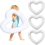 The Original Heart Pool Floats for Adults by LOTELI – Thicker & Stronger – Mini Inflatable Pool Floats for Parties Bachelorette Wedding Float – River Lake Beach Raft - Durable & Easy to Inflate (4)