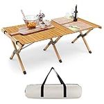 COSTWAY Folding Picnic Table, Porta