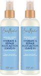 SHEA MOISTURE Manuka Honey & Yoghurt Hydrate & Repair Multi-Action Leave-In Conditioner sulphate and silicone free conditioner for extremely dry, brittle curly hair 237 ml (Pack of 2)