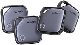 UGREEN FineTrack G USB-C Rechargeable (4 Pack), Tracker Tag Compatible with Find Hub (Android Only), Bluetooth Finder for Keys, Wallet, Luggage, Compatible with Pixel 10/Galaxy S25 ect.
