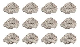 12PK Raw Pumice, Igneous Rock Specimens - Approx. 1" - Geologist Selected & Hand Processed - Great for Science Classrooms - Class Pack - Eisco Labs