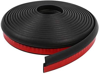 Z Shape Universal Rubber Seal Protector Guard Strip, Keenso Car Door Rubber Seals Trim Seal Door Guards Weatherstrip for Car Window Door Engine Cover, Length