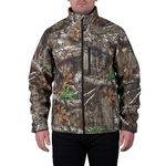 Milwaukee 224C-21L M12 QUIETSHELL Lithium-Ion Cordless Heated Jacket (3 Ah) - Large, Realtree EDGE Camo