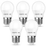 Lepro E27 Screw Bulb, Warm White 2700K E27 LED Light Bulbs, 2.5W (25W Equivalent) Energy Saving, Non Dimmable G45 Golf Ball LED Edison Bulb, 250 Lumen, Pack of 5