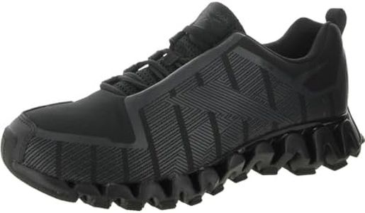 Reebok Men's ZigWild Tr 6 Trail Running Shoe, Black/Cold Grey/White, 8 US