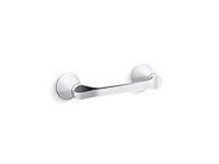 Kohler 27397-CP SIMPLICE Pivoting Toilet Paper Holder, Polished Chrome