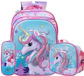 Backpack For Girls Elementary School With Lunch Box