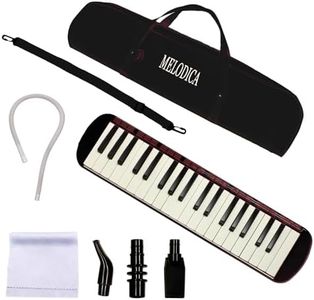 YCXYQ Black - 37 Keys Melodica Professional Instrument Air Piano Soprano Style Keyboard Harmonium Instrument Suitable for Beginners and Music Lovers Portable Instruments