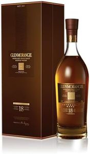 Glenmorangie Single Malt Scotch 18 Years Old Whisky, Extremely Rare, Gift Box, 70cl