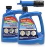 Wet & Forget Outdoor Stain Remover Multi-Surface Cleaner, Xtreme Reach Hose End with New & Improved Nozzle, 48 Fluid Ounces, 1 Pack + Refill