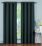 Bella Luna Curtain Panel, Fabric, Charcoal, 54x95