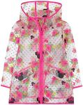 ABG Accessories Girls Rain Coat For Kids - Disney Minnie Mouse Toddler Raincoat For Kids 6-7 Years - Kids Rain Poncho