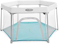 Graco Pack 'n Play LiteTraveler Playard | Outdoor and Indoor Playspace with Compact, Quick Fold, Breeze,1.0Count