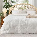 Bedsure Queen Comforter Set - White