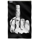 ANLEY Fly Breeze 3x5 Foot Middle Finger Flag - Vivid Color and UV Fade Resistant - Canvas Header and Double Stitched - Middle Finger Flags Polyester with Brass Grommets 3 X 5 Ft