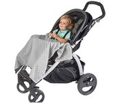 J.L. Childress Cuddle 'N Cover Stroller Blanket, Grey