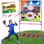 American Football Toy- Throwing Target Game - Football Gifts for Boys 8-12 Kids 5-7 - Inspired Outdoor Fun for Children | Kids | All Ages Perfect for Parties, Carnival, and Family Fun Play