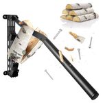 Log Splitter Wall Mounted, Advanced Kindling Splitter Manual Wood Splitter, Precision Engineered Firewood Splitter, Long-Lasting Steel, Ergonomic Grip for Outdoor Camping