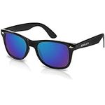 REVOLUTTI Polarized Sunglasses for Men and Women | Ocean Blue UV400 Protection Factor Lenses with Maintenance Set