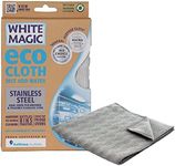 White Magic Microfibre Eco Cloth Stainless Steel Cleaning and Polishing