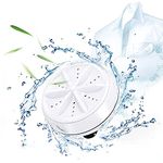 DRUMSTONE Portable USB-Powered Mini Turbo Washing Machine – ILatest for Travel|Business Trips|Home Use|Fruit Cleaning|and Dish Washing|Compact and Efficient