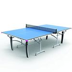 STAG with Device Iconic Active Series Pro Table Tennis TT Table, Full Size Premium Table with Quick Easy Setup, Ideal for Both Home and Club - 1 Table Top Cover,2 TT Rackets,6 Balls,1 Clamp Net