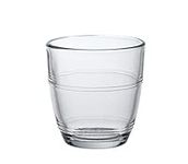 Duralex Gigogne Tumblers - Small - 160 ml/5.63 oz (Pack of 6), Clear Toughened Glass, Small Size, GG911