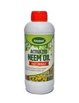 Katyayani Activated Neem Oil for Plants Garden Kitchen Insect Killer Spray Pest Control Organic Pesticide Fast Results | 200 ML | 100ml x 2 |