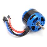 Brushless Motor, 3530‑1100KV Durable Metal Brushless Motor High Efficiency Compatible for RC Remote Control Aircraft Model Airplane Accessories Model Airplane Accessories