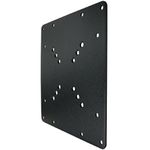 electrosmart 200 x 200 VESA Black Mount Adaptor Plate Convert TV Wall Bracket 50/75 / 100 mm