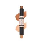 Makeup Revolution- Fast Base Contour Stick-Dark (For Dark Skin Tones) | Defines and Scuplts the Face Seamlessly| Lightweight & Blendable Formula | Multipurpose | Cruelty Free - 8.6 gm