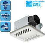 Delta Products Corporation 50 CFM Exhaust Bath Fan/Dimmable LED Light