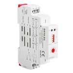 Jadeshay Time Delay Relay,AC220V/DC24V Delay Timer Switch Single Function Timer Relay On Delay or Off Delay Relay,Electronic Delay Time Relay with LED Indicators GRT8-EC