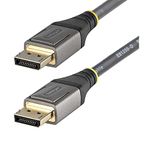 StarTech.com 6ft (2m) VESA Certified DisplayPort 1.4 Cable - 8K 60Hz HDR10 - Ultra HD 4K 120Hz Video - DP 1.4 Cable / Cord - For Monitors/Displays - DisplayPort to DisplayPort Cable - M/M (DP14VMM2M)