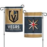 WinCraft NHL Vegas Golden Knights 12x18 Garden Style 2 Sided Flag, One Size, Team Color