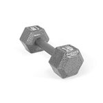 CAP Barbell 15 lb Cast Iron Hex Single Dumbbell – Single