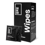 SHOEGR Instant Sneaker Cleaning Wipes | Dual Textured Shoe wet wipes For Tough Stains | Superior Shoe Cleaner Wipes for Sneakers, Nubuck, Canvas, Suede, Boots, Knit, Multi Materials (Pack of 30)