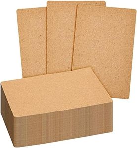 Blank 3x5 Kraft Paper Index Cards, Note Cards for Home, Office, Recipes, School Learning, Studying, Crafts, DIY, Standard Size Heavy Weighted Card Stock (100 Pack), Brown