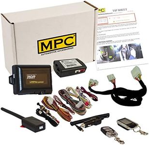 MPC Complete 2-Way LCD Remote Start Keyless Entry Kit w/T-Harness Compatible with Kia Optima 2016-2020 - Firmware Preloaded