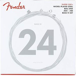 Fender Super 250's Nickel-Plated Steel Bass VI Strings