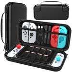 Switch Case / Switch OLED Case Compatible Nintendo Switch & 2021 OLED Model Switch Protective Hard Portable Travel Carry Case Shell Pouch Compatible with Nintendo Switch Console and Accessories