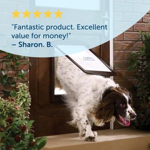 PetSafe Staywell Large Cat Flap – White Pet Door